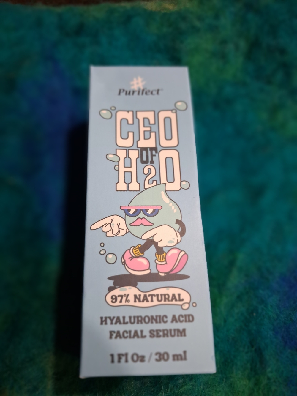 CEO of H2O Hyaluronic Acid Facial Serum — Light Blue